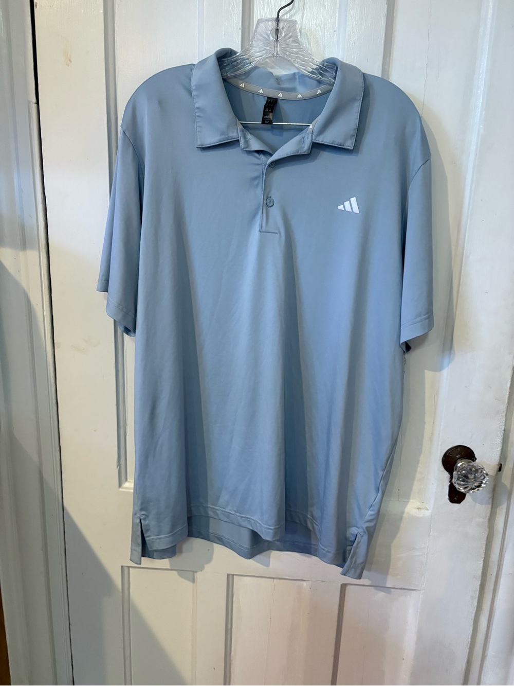 adidas Men’s Sky Blue Performance Polo